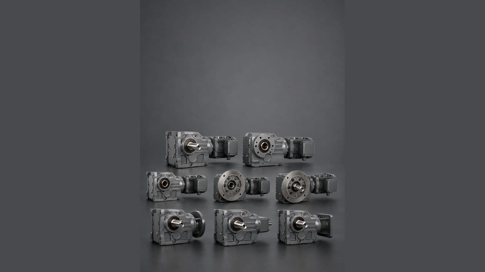 K series helical-bevel geared motor product group