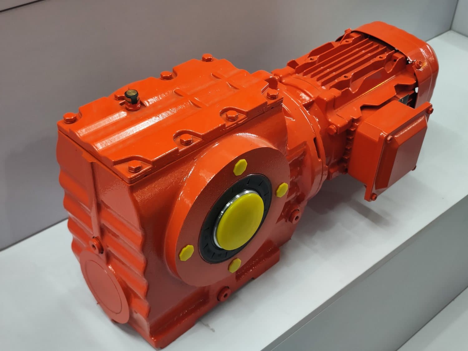 S Series Helical-Worm Geared Motor — factory photo